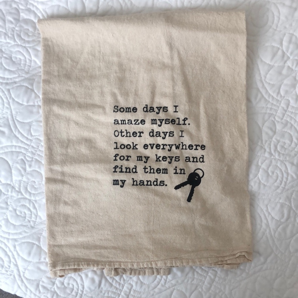 Ellembee Tea Towel Keys In My Hands